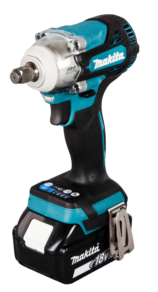 DTW300RTJ SLAGMOERSLEUTEL 1/2" 330Nm 2x18V 5Ah  + 1x DC18RC + Makpac MAKITA 