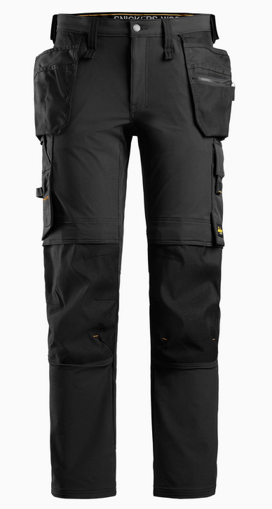 Pantalon en tissu extensible avec poches holster T44