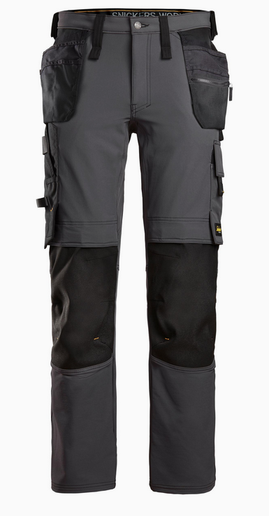 Pantalon en tissu extensible avec poches holster T46