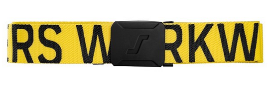 Ceinture logo Taille unique zwart