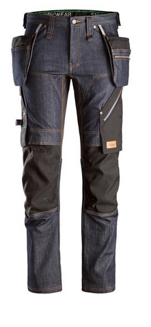 FlexiWork, Pantalon de travail en denim avec poches holster 6955 taille 58