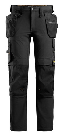 AllroundWork, Pantalon en tissu extensible avec poches holster taille 58