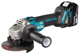 [126433] DGA506T1J MEULEUSE 125MM 18V + 1 ACCU 18V 5AH MAKITA