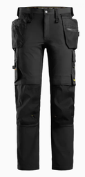 [266399] AllroundWork, Pantalon en tissu extensible avec poches holster