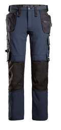 [280344] AllroundWork, Pantalon en tissu extensible avec poches holster  T54